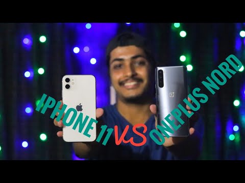 iphone 11 vs OnePlus Nord Speed test comparison | shocking results!!!