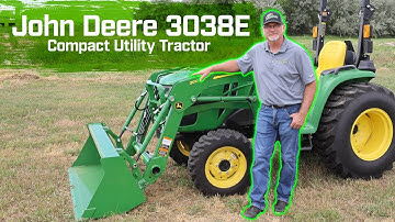 The John Deere 3038E Compact Utility Tractor Walk Around Overview: Unleash the Power