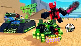KABOOM!! Strongest Hacker Tank Upgrade & Reach the Farthest Distance 🔥🧟‍♂️🔥 | Build and Kill Zomb... screenshot 5
