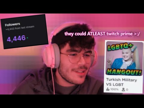 I Got Follow Botted During My Pride Stream