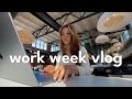 week in my life as a software engineer in NYC | 9-5 office days, creator dinner &amp; my fav taco spot