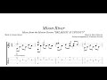 Movie Songs for Fingerstyle Guitar - 3 Moon River (from Breakfast at Tiffany's)