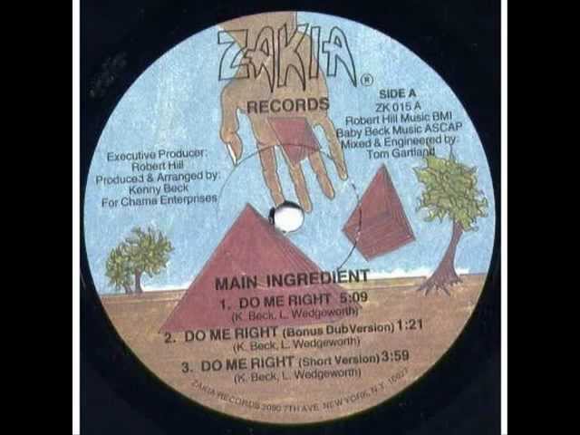 Main Ingredient - Do Me Right