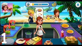 Cooking Cafe – Restaurant Star : Chef Tycoon Gameplay Walkthrough (Android,iOS) - Part 1 screenshot 4