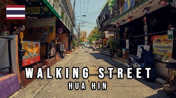 Hua Hin Walking Street is depressing (Soi Bintabaht)