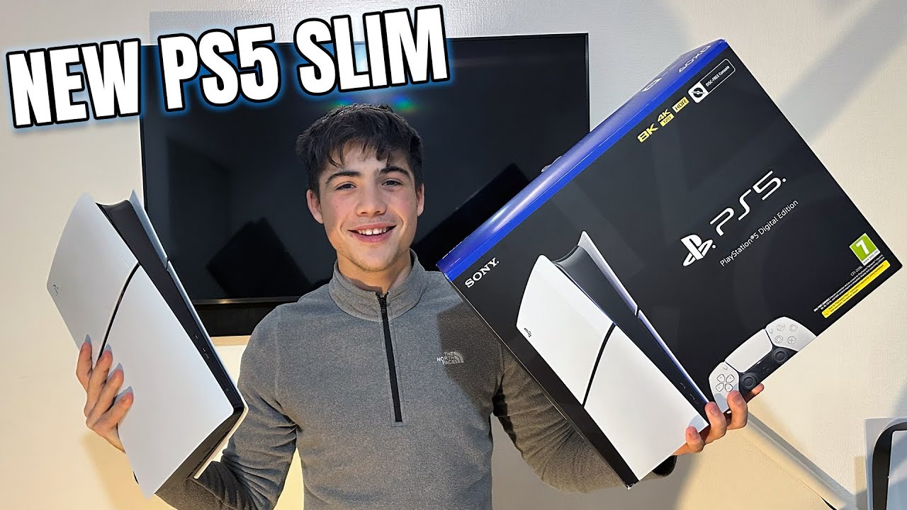 NEW PS5 Slim Digital Unboxing! 