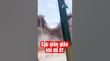 Sập Giàn Giáo Khi Đổ Bê Tông – Sự Cố Kinh Hoàng Trong Xây Dựng! #SậpGiànGiáo #congnghexaydung