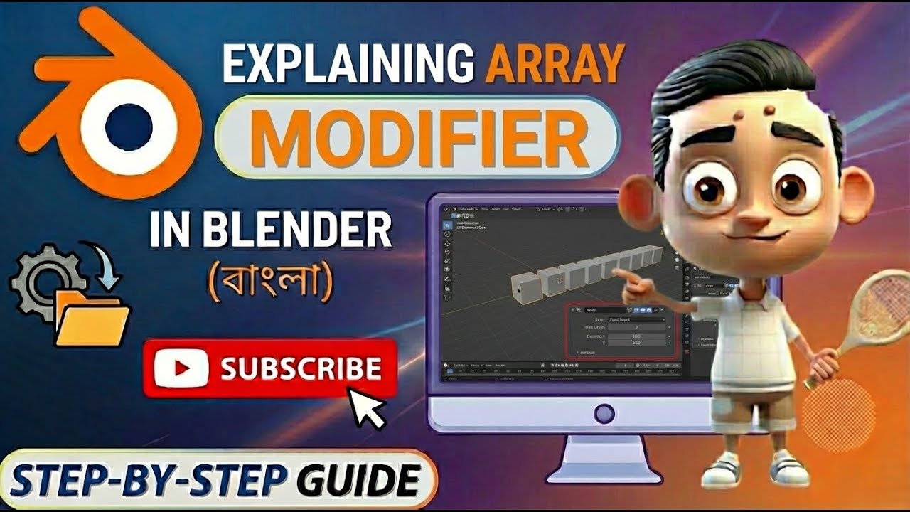 How to Use Array Modifier in Blender | Master the Array Modifier in ...