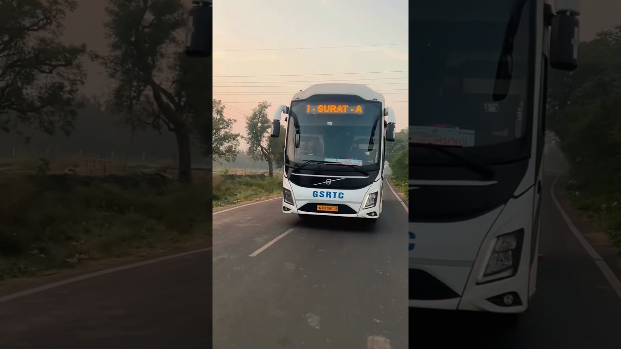 GSRTC VOLVO 🌟🩵