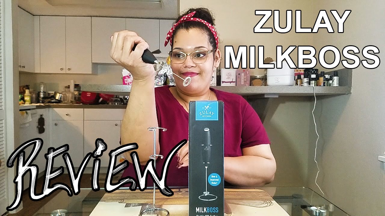 Review of the Week: Zulay Milk Boss Handheld Frother  Happy Friday, Zulay  family! Today, we're sharing a happy customer's experience with our Milk  Frother. She talks about her favorite coffee recipe