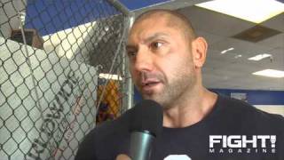 Dave Batista Wants to Be A Legitimate Fighter