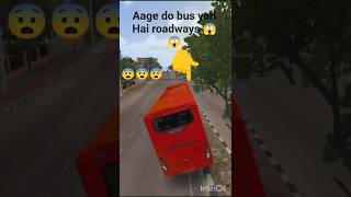 Bus Simulator Indonesia 🔴 Red Bus Crazy Road Challenge 🔥