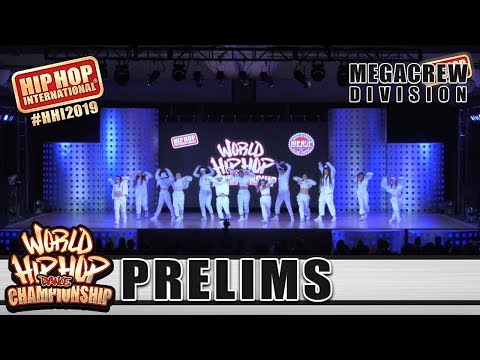 We Are One - Spain (MegaCrew) | HHI 2019 World Hip Hop Dance Championship Prelims