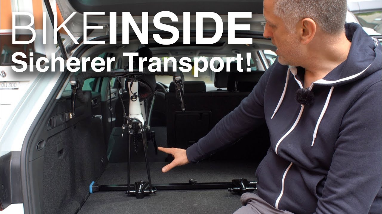 Bikeinside Innenraum Fahrradträger, Fahrradtransport im Auto