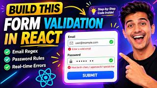 “Build Form Validation in React (Step-by-Step Beginner Tutorial)”