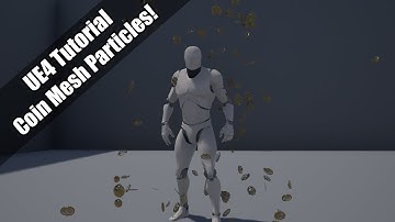 UE4 - Tutorial - Coin Mesh Particles!