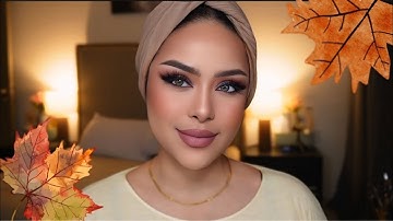 Trying New Makeup | Soft Glam Fall Makeup | Easy Eyeshadow For Hooded Eyes | GRWM