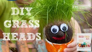 How to grow a Grass Head - Kids Crafts — Upstart Magazine