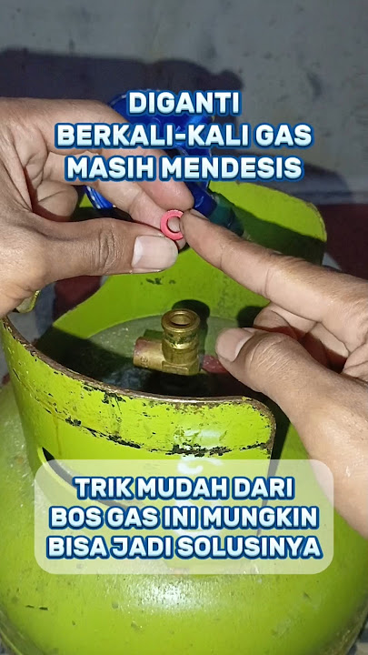Solusi disaat gas mendesis #creatorkampung #tipspraktis #tutorial #tips #tipssederhana #tipsmudah