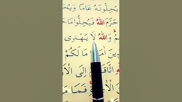 سورة التوبة الأية 37 إلى 38 القارئ سعد الغامدي