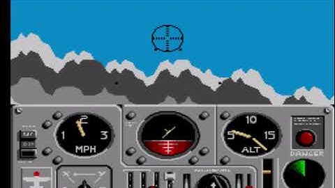 Ace Of Aces Sega Master System Gameplay