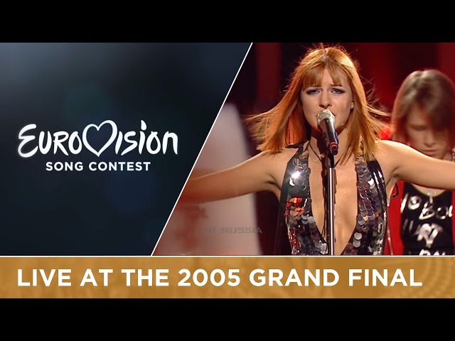 Natalia Podolskaya - Nobody Hurt No One (Russia) Live - Eurovision Song Contest 2005