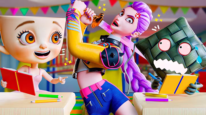 RUMI at SCHOOL! KPop Demon Hunters Animation