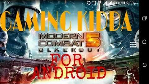 How to Install Modern Combat 5 on Android for Free