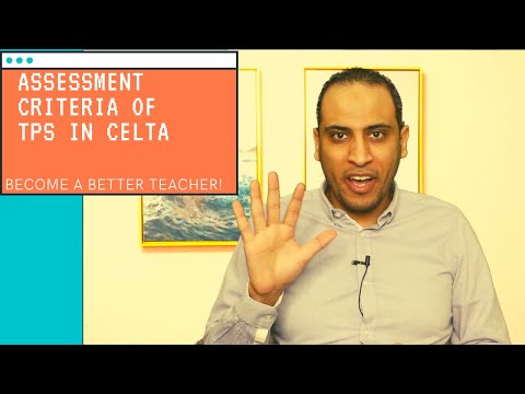Become a BETTER Teacher - CELTA TP Assessment Criteria