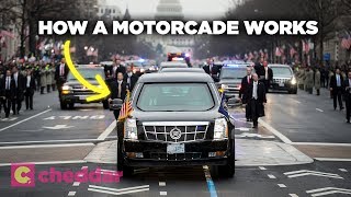 The Anatomy of the Presidential Motorcade  Cheddar Explains