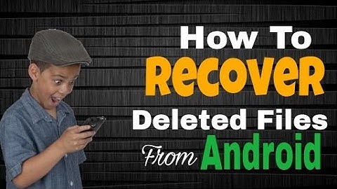 (No Root) How To Recover Deleted Files On Android -100% Working