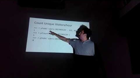 Real Time Log Analysis using Probabilistic Data Structures in Redis - Srinivasan Rangarajan