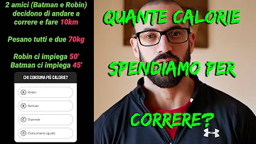 Quante calorie si consumano con 10 km di corsa?