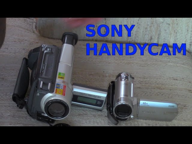 picnic Profet parade Sony Digital 8 Camcorder review - YouTube
