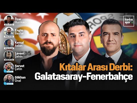 CANLI YAYIN I Galatasaray Fenerbahçe'ye Karşı! Derbide İlk 11'ler Belli Oldu! İşte Derbiden Notlar