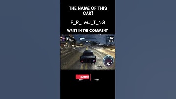 NFS No Limits Car Race 154