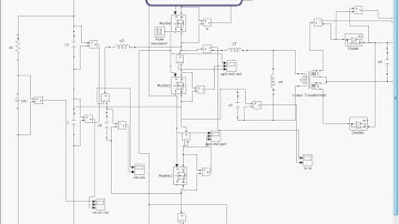 Simulink project for Flying capacitor based hybrid LLC converters with input voltage auto balance