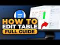 How To Edit a Table in Google Docs (𝟮𝟬𝟮𝟲) | BEST FULL GUIDE | NO Yapping, To The Point | FAST & EASY