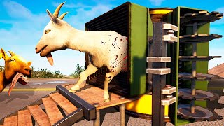 Putting a Goat Into a SHREDDER - Goat Simulator 3 Gameplay screenshot 5