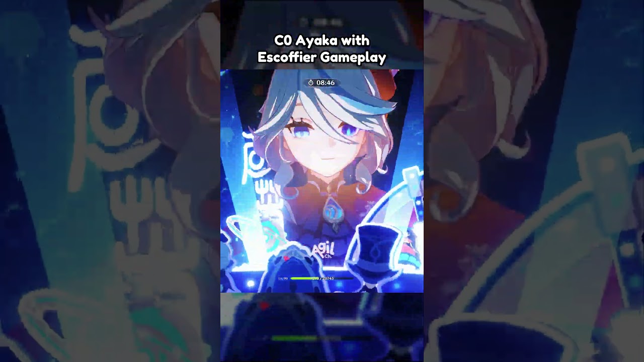 C0 AYAKA WITH ESCOFFIER GAMEPLAY SHOWCASE