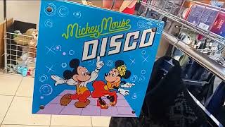 Mickey Mouse Disco Record Tote, For Sale at Goodwill on Dewey Avenue in Greece, New York, June 24th,