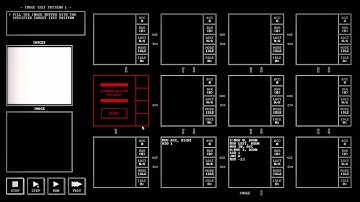 TIS-100 Image Console Tutorial (Image Test Pattern 1 and 2)