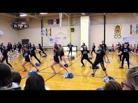 Fond du Lac Theisen Middle School Dance Routine Clips 11-12-15