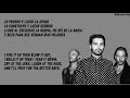 Biffy Clyro Tiny Indoor Fireworks Lyrics (English/Spanish)