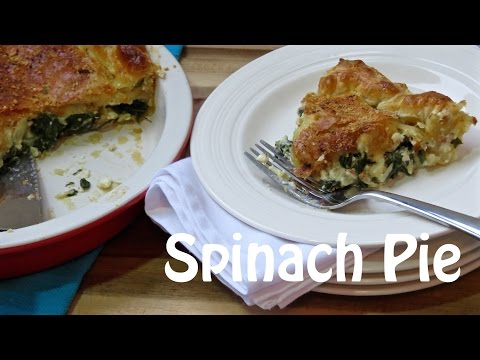 Spinach Pie -- Spinach Pie Recipe -- The Frugal Chef