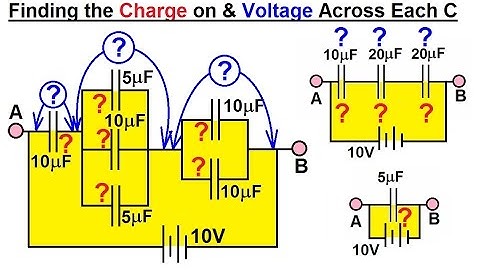 Electrical Engineering: Ch 6: Capacitors (6 of 26) Finding the Charge On & Voltage Across Capacitors