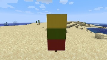 How to make the Lithuanian flag in Minecraft