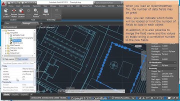Better OpenStreetMap - Select the Fields to load (AutoCAD) - Spatial Manager™ Blog