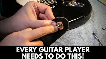 How To Install Schaller Strap Locks To A Guitar