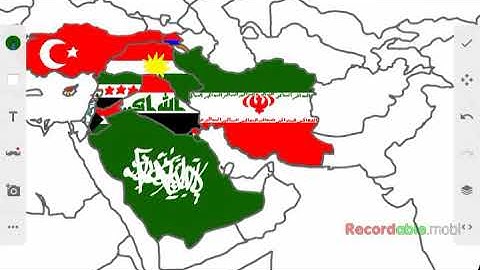Flag map speedpaint part 3